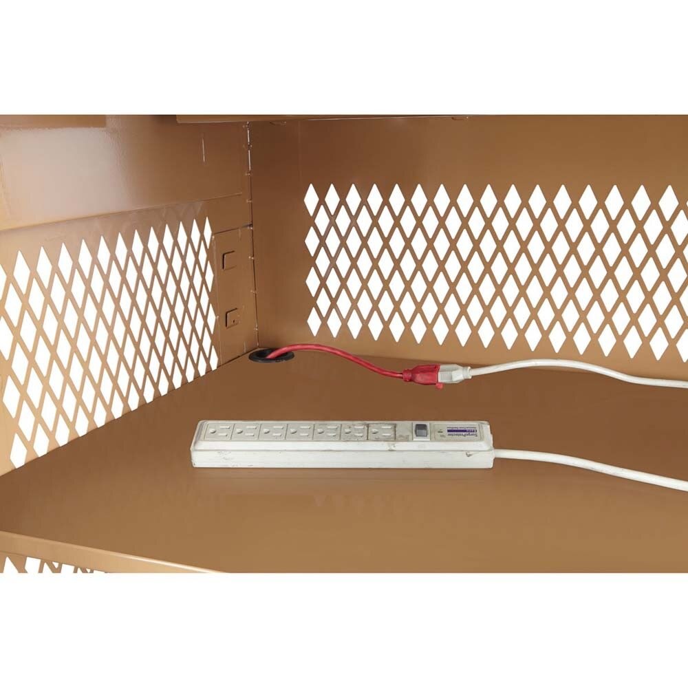 KNAACK Knaack 139-MT-KL Model 139-MT Tool Kage Jobsite Storage Cabinet 60 inches x 30 inches x 60 inches