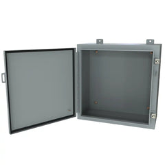 HAMMOND Hammond 1418J8LP Type 4/12 Mild Steel Wallmount Enclosure Less Panel 24 x 24 x 8