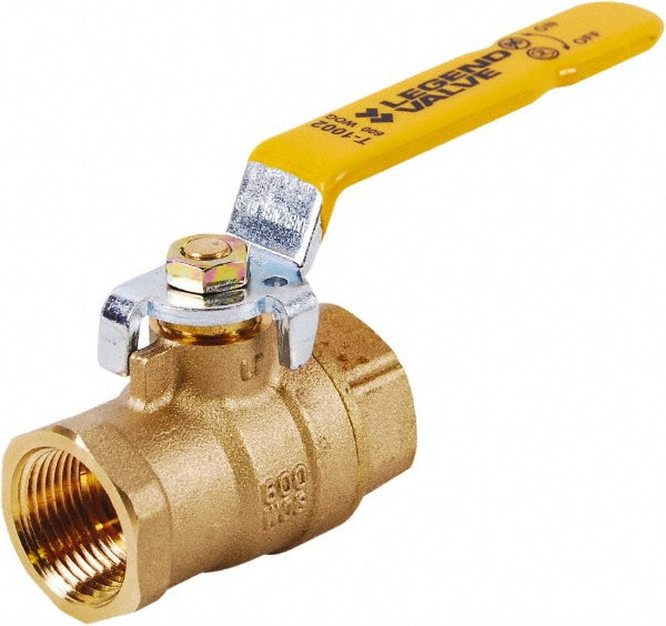 LEGEND VALVE Legend Valve 101-065 T-1002 Ball Valve 600 psi CWP 1 Inch
