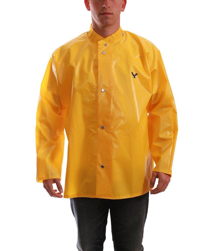 TINGLEY Tingley J22207.LG.01 Iron Eagle Polyurethane Coated Nylon Rain Jacket L