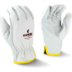 RADIANS Radians RWG52L Kamori Leather Gloves with Aramid Liner, Cut A4, L, 1 Pair, Pkg Qty 12