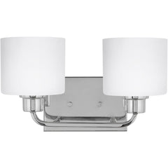 SEAGULL LIGHTING Seagull Lighting 4428802-05 Canfield 2 Light 14.25 inch Bath Vanity Wall Sconce Wall Light 100W