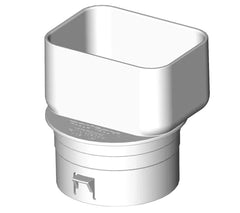 POLYLOK Polylok PDB-DS13 Downspout Offset 3 in. x 4 in. x 4 in.
