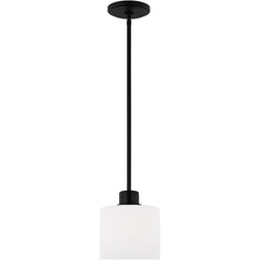SEAGULL LIGHTING Seagull Lighting 6128801-112 Canfield One Light Mini-Pendant 100-watt 5.50 inch