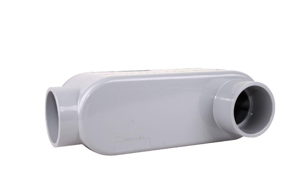 MULTI FITTINGS Multi Fittings 078146 2 1/2 inch PVC Type LB Access Fitting