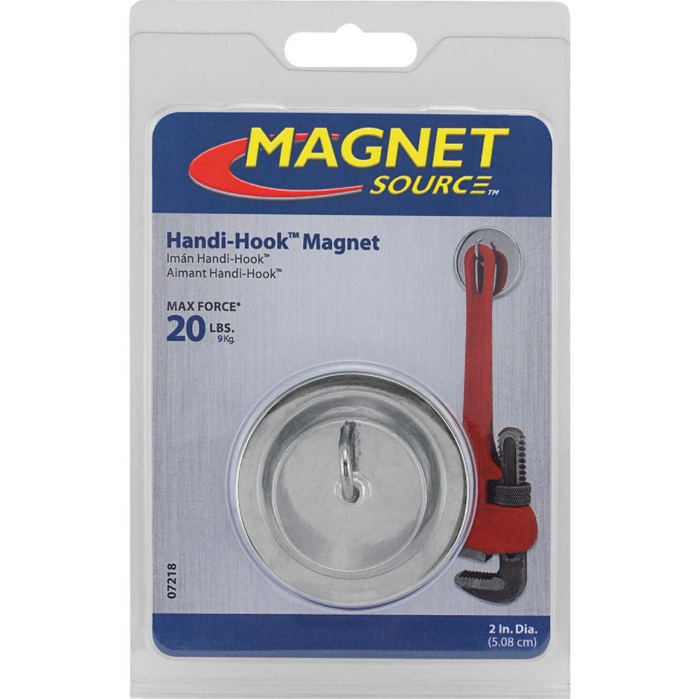 MASTER MAGNETICS Master Magnetics 07218 Magnetic Hook 20lb Pull 2 Inch