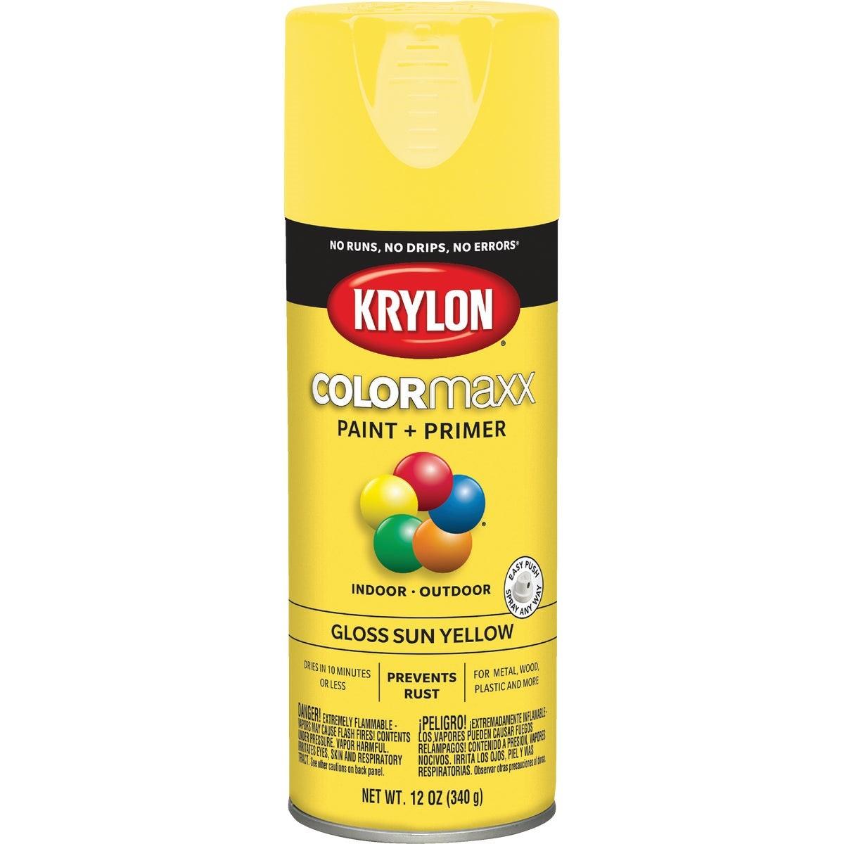 KRYLON Krylon K05541007 ColorMaxx Gloss Spray Paint 12 Oz.