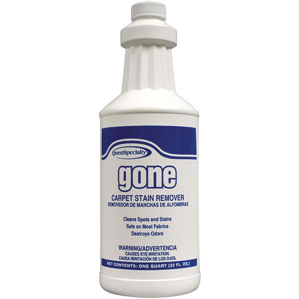 QUEST SPECIALTY Quest Specialty 299016 Gone Carpet Stain Remover 1 qt Bottle, 12/Case