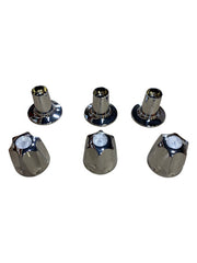WAL-RICH Wal-Rich 4703302 8 three-handle tub/shower faucet with tub spout, shower head, and shower arm
