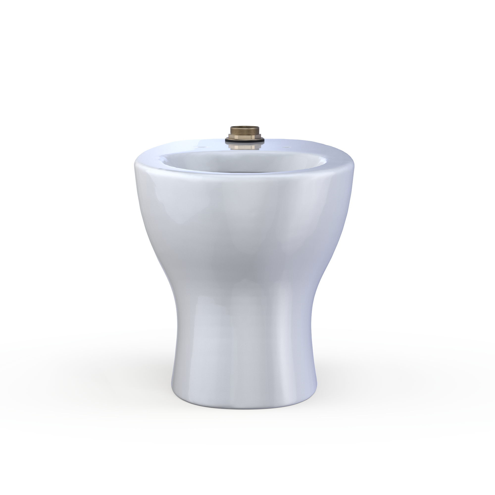 TOTO Toto CT725CU#01 tornado flush commercial flushometer elongated floor-mounted toilet bowl 1.0/1.28/1.6 GPF top spud