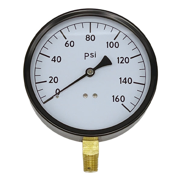 WAL-RICH Wal-Rich 1713010 4 1/2 inches 160 PSI Pressure Gauge