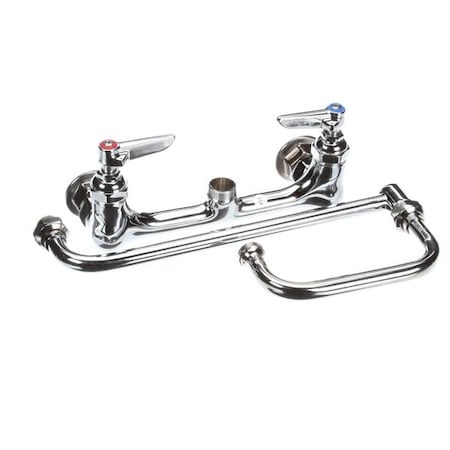 T&S BRASS T&S Brass B-0265 faucet 8 inches wall 18 inches dbl