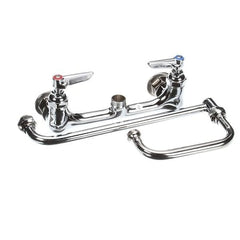 T&S BRASS T&S Brass B-0265 faucet 8 inches wall 18 inches dbl