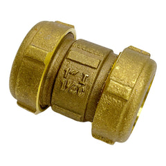 WAL-RICH Wal-Rich 4531006 Short Brass Compression Coupling 1 Inch