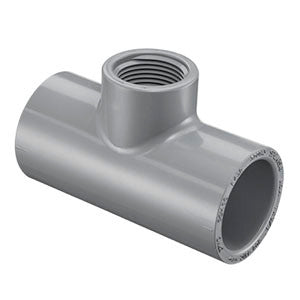 SPEARS Spears 802-131C 1x3/4 cpvc red tee socxfpt sch80 1 x 1 x 3/4 in