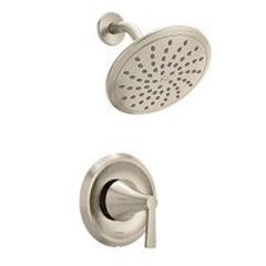 MOEN Moen T2342EPBN Posi-Temp Shower Only Trim 1.7 GPM 8-inch Rainshower 1 Lever ADA