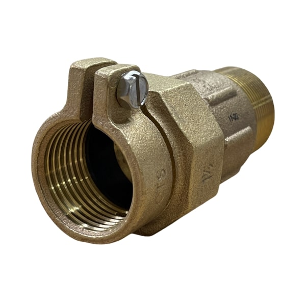 WAL-RICH Wal-Rich 4819210 1 1/2 inches X 1 1/2 inches Copper – MIPS Pack – Joint Adapter