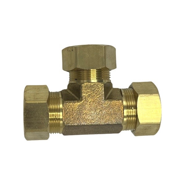 WAL-RICH Wal-Rich 4016010 7/8 inches #64 Compression Tee (Lead-Free)