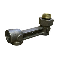 WAL-RICH Wal-Rich 0418004 6 1/2″ Gas Meter Bar 1 Inch Side Inlet Top Outlet (For Class 250 Meter)