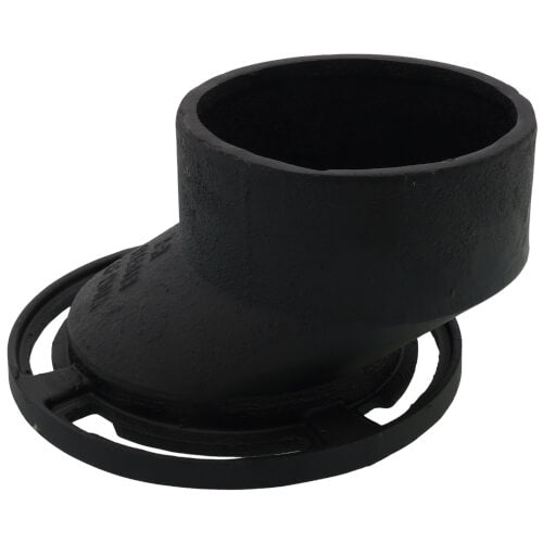WAL-RICH Wal-Rich 1349313 4 X 4 X 2 inside caulk offset cast iron closet flange