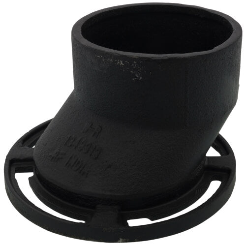 WAL-RICH Wal-Rich 1349313 4 X 4 X 2 inside caulk offset cast iron closet flange