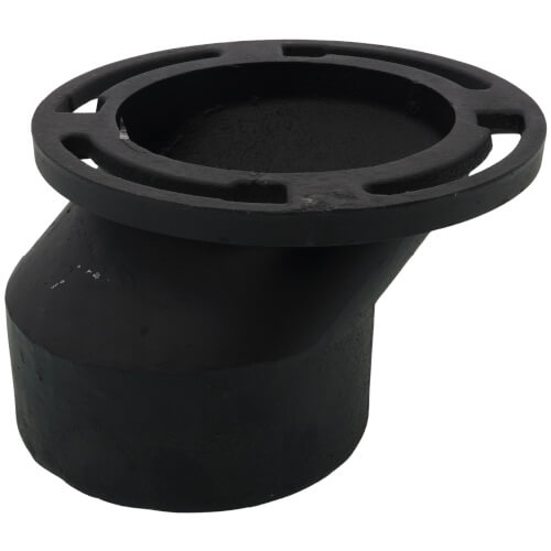 WAL-RICH Wal-Rich 1349313 4 X 4 X 2 inside caulk offset cast iron closet flange