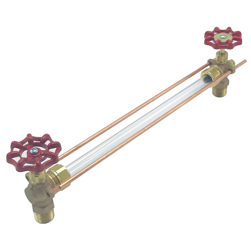 WAL-RICH Wal-Rich 1723006 Conbraco Water Gauge Set 1/2 Inch 125 PSI 300F Conbraco 20-104-00