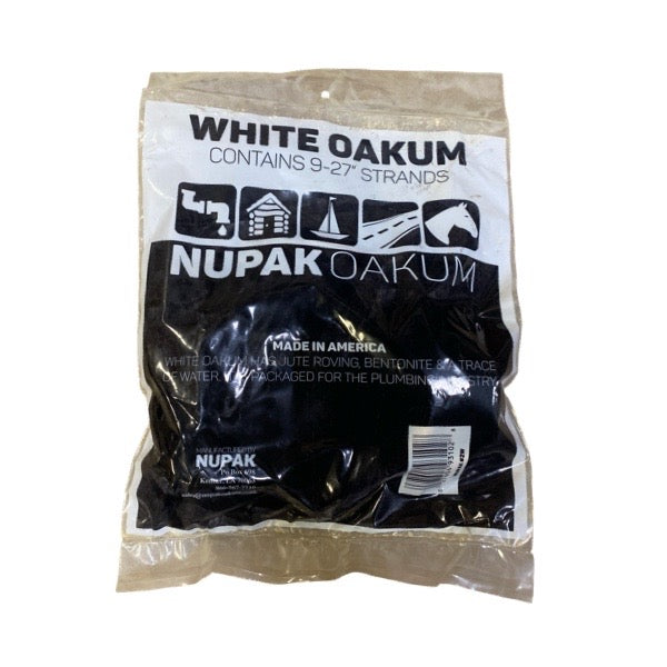 WAL-RICH Wal-Rich 1804056 White Oakum (1 lb Bag Only)