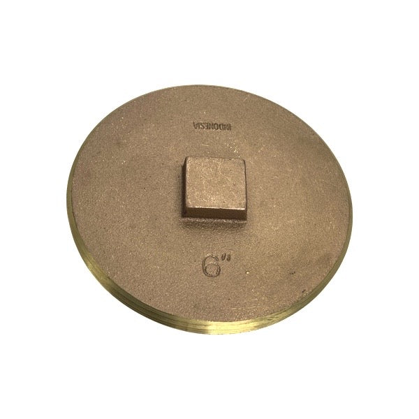 WAL-RICH Wal-Rich 2424214 raised-head brass plug 6in