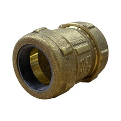 WAL-RICH Wal-Rich 4531008 1 1/4″ Short Brass Compression Coupling Lead-Free
