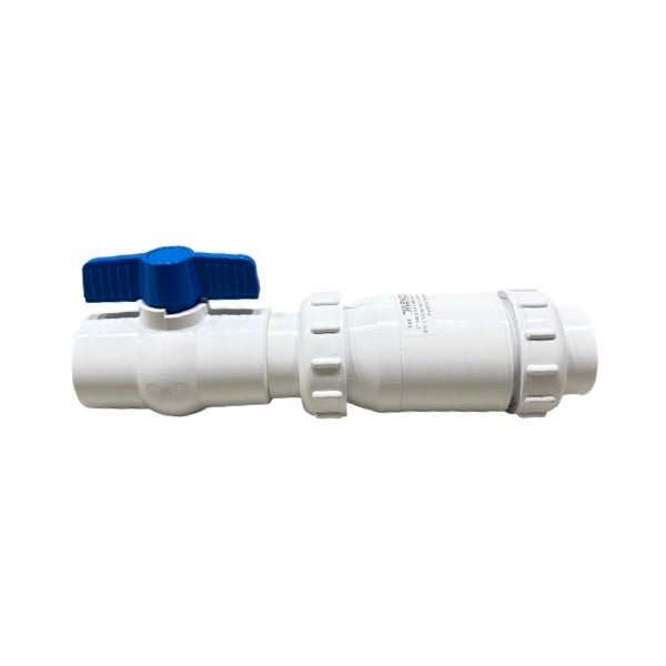 WAL-RICH Wal-Rich 0414812 2 inch Tru-Union Silent Sewage Ejector Check Valve With Ball Valve