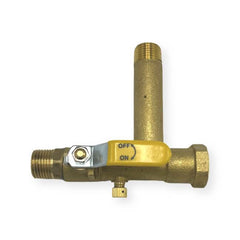 WAL-RICH Wal-Rich 0408302 Single Shutoff Expansion Tank Valve 1/2 inches Male X 1/2 inches Female