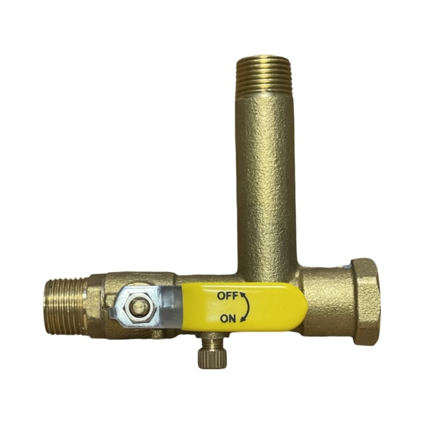 WAL-RICH Wal-Rich 0408302 Single Shutoff Expansion Tank Valve 1/2 inches Male X 1/2 inches Female