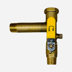 WAL-RICH Wal-Rich 0408302 Single Shutoff Expansion Tank Valve 1/2 inches Male X 1/2 inches Female