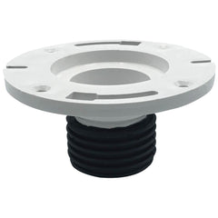 WAL-RICH Wal-Rich 1346092 Push-to-Set Toilet Closet Flange 4 Inch