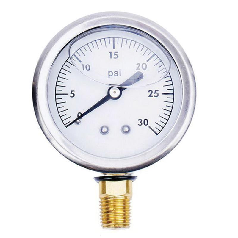 WAL-RICH Wal-Rich 1712606 2 1/2″ 200 PSI Liquid Filled Gauge