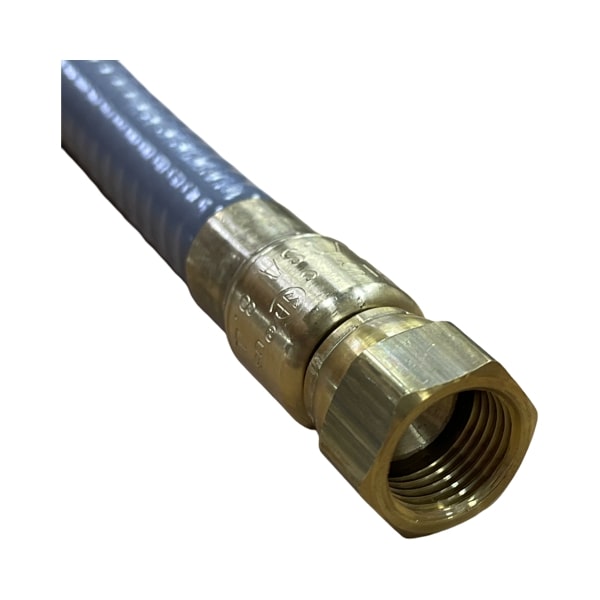 WAL-RICH Wal-Rich 2862004 3/8 inches x 3/8 inches x 12 foot quick connect gas hose 60,000 BTU P/HR