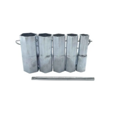 WAL-RICH Wal-Rich 1818106 Shower Body Socket Wrench Set 7-Piece