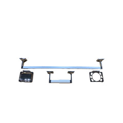 WAL-RICH Wal-Rich 1645106 4 piece chrome-plated bathware set 24 inches towel bar