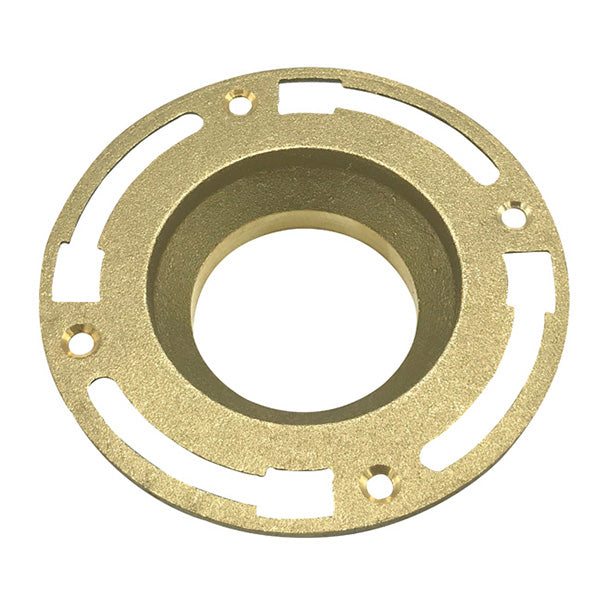 WAL-RICH Wal-Rich 1351002 3 in. dwv brass floor flange