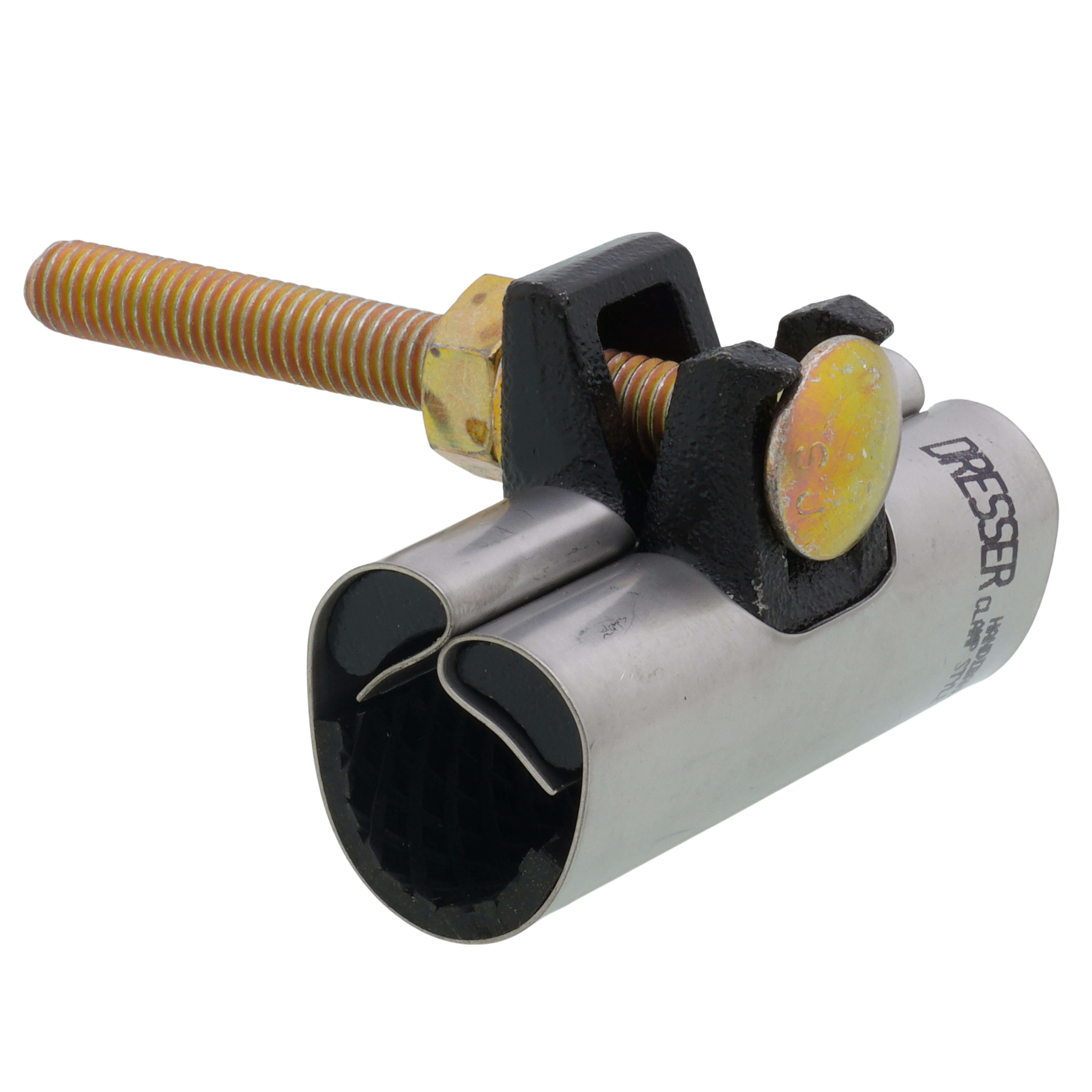 WAL-RICH Wal-Rich 2817002 1/2 inches x 3 inches stainless steel dresser handiband repair clamp