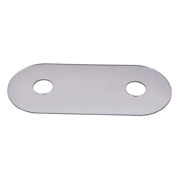 WAL-RICH Wal-Rich 0623504 Acrylic 2 Handle Trim Cover Plate 1 Pack 1 3/4 Inch Hole