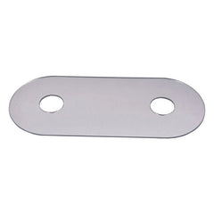 WAL-RICH Wal-Rich 0623504 Acrylic 2 Handle Trim Cover Plate 1 Pack 1 3/4 Inch Hole