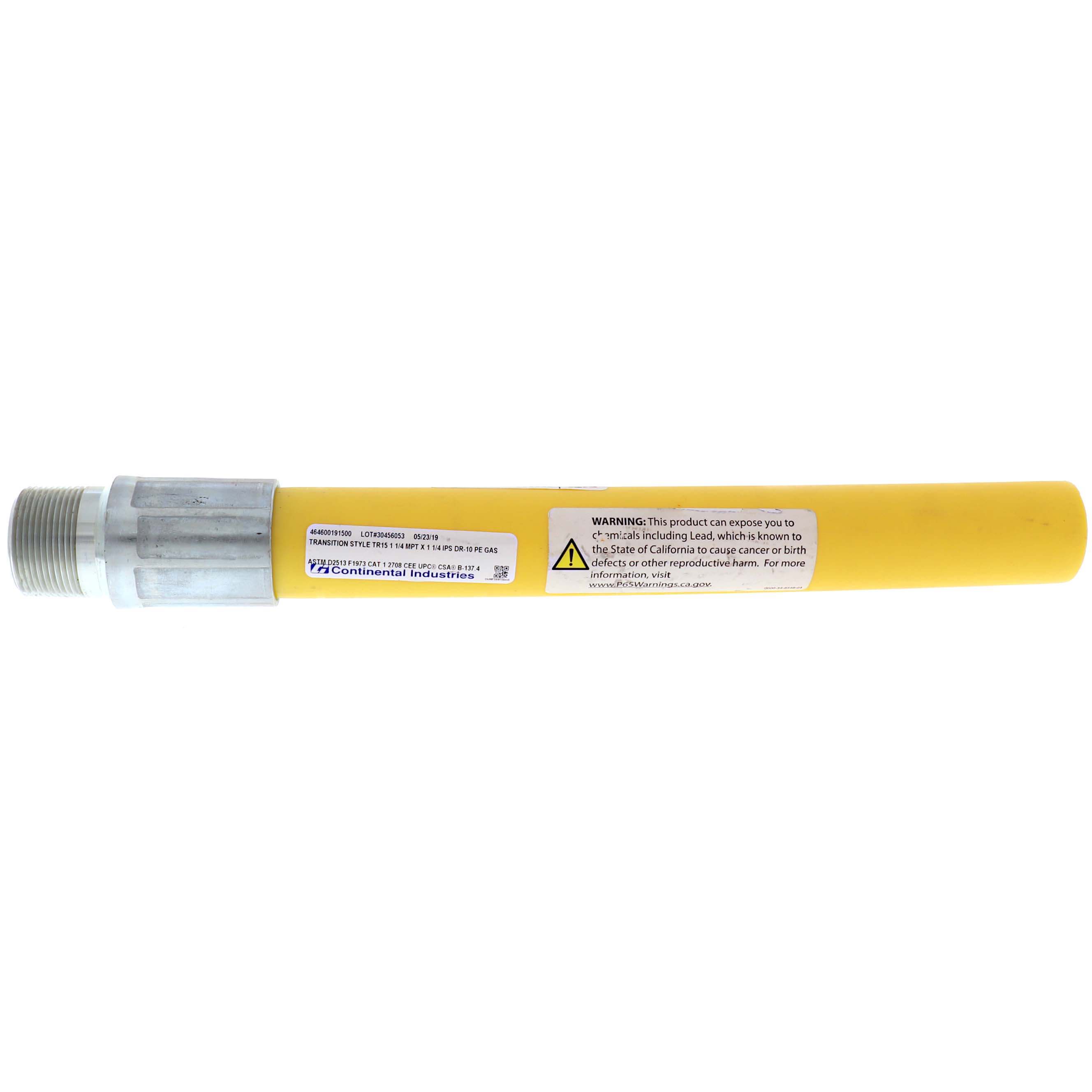 WAL-RICH Wal-Rich 2885054 1-1/4 inches IPS Con-Stab Poly Plain End Male Adapter