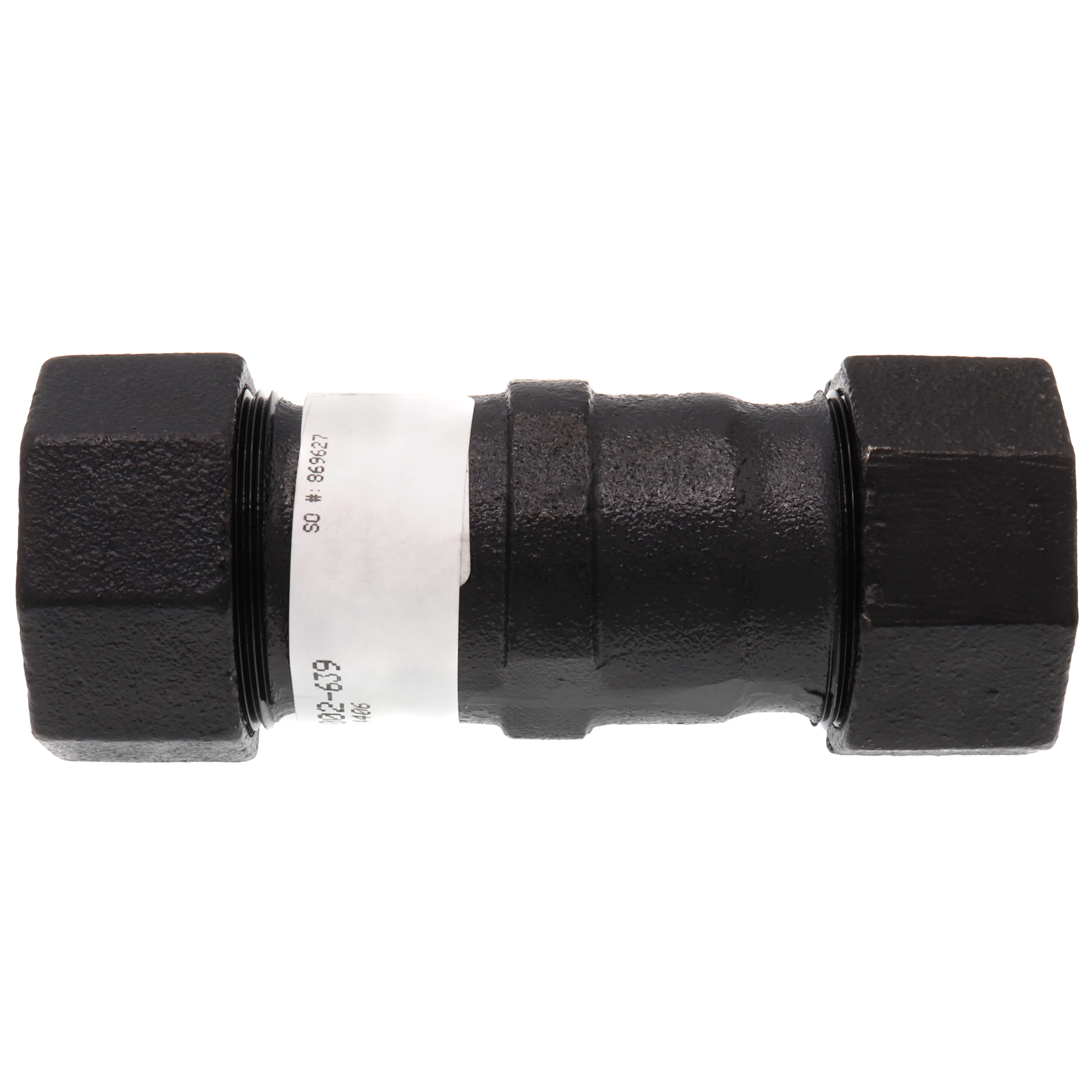 WAL-RICH Wal-Rich 2814406 1 inches IPS Style 90 Low Pressure Steam Compression Dresser Coupling for Steel Pipe 0090-0002-639