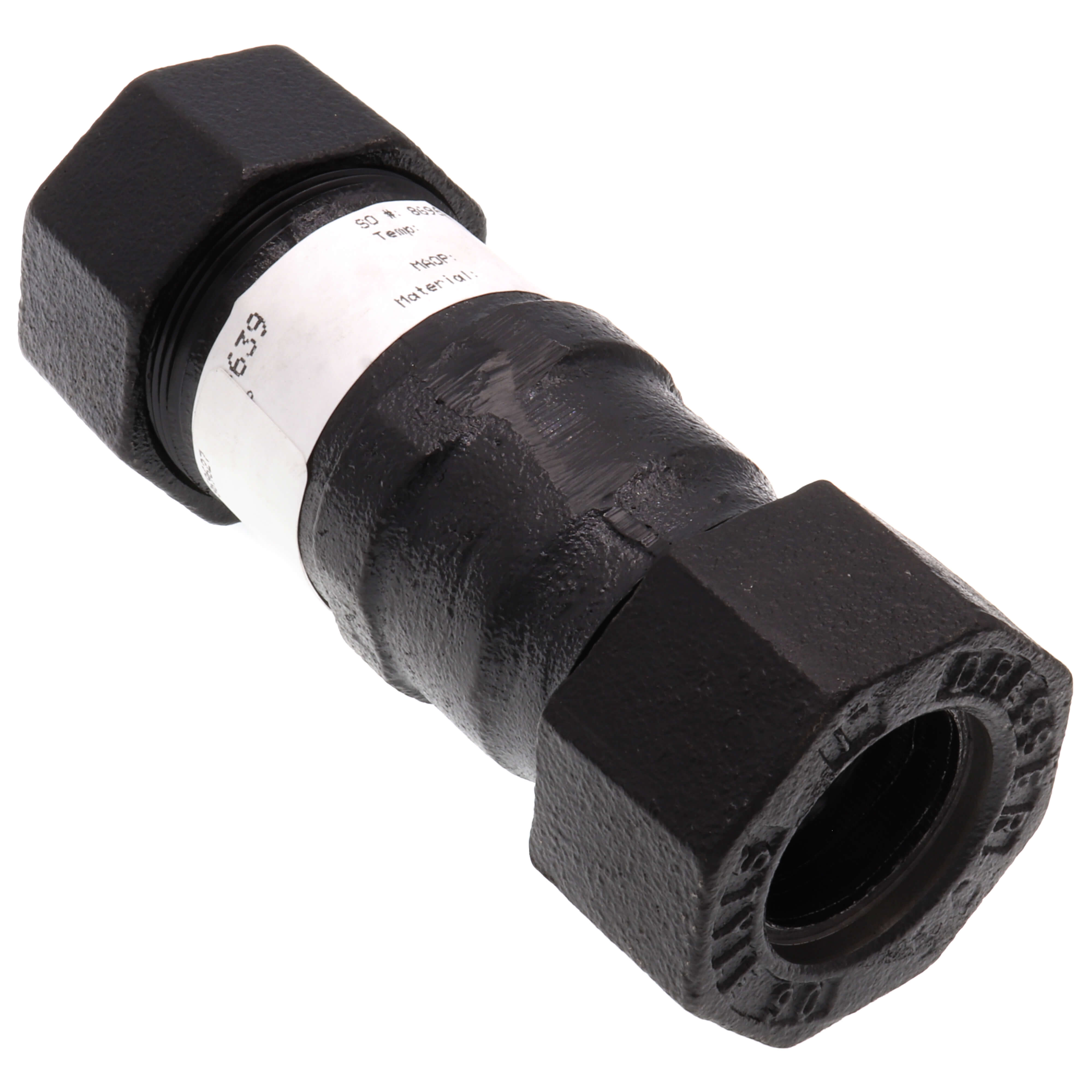 WAL-RICH Wal-Rich 2814406 1 inches IPS Style 90 Low Pressure Steam Compression Dresser Coupling for Steel Pipe 0090-0002-639