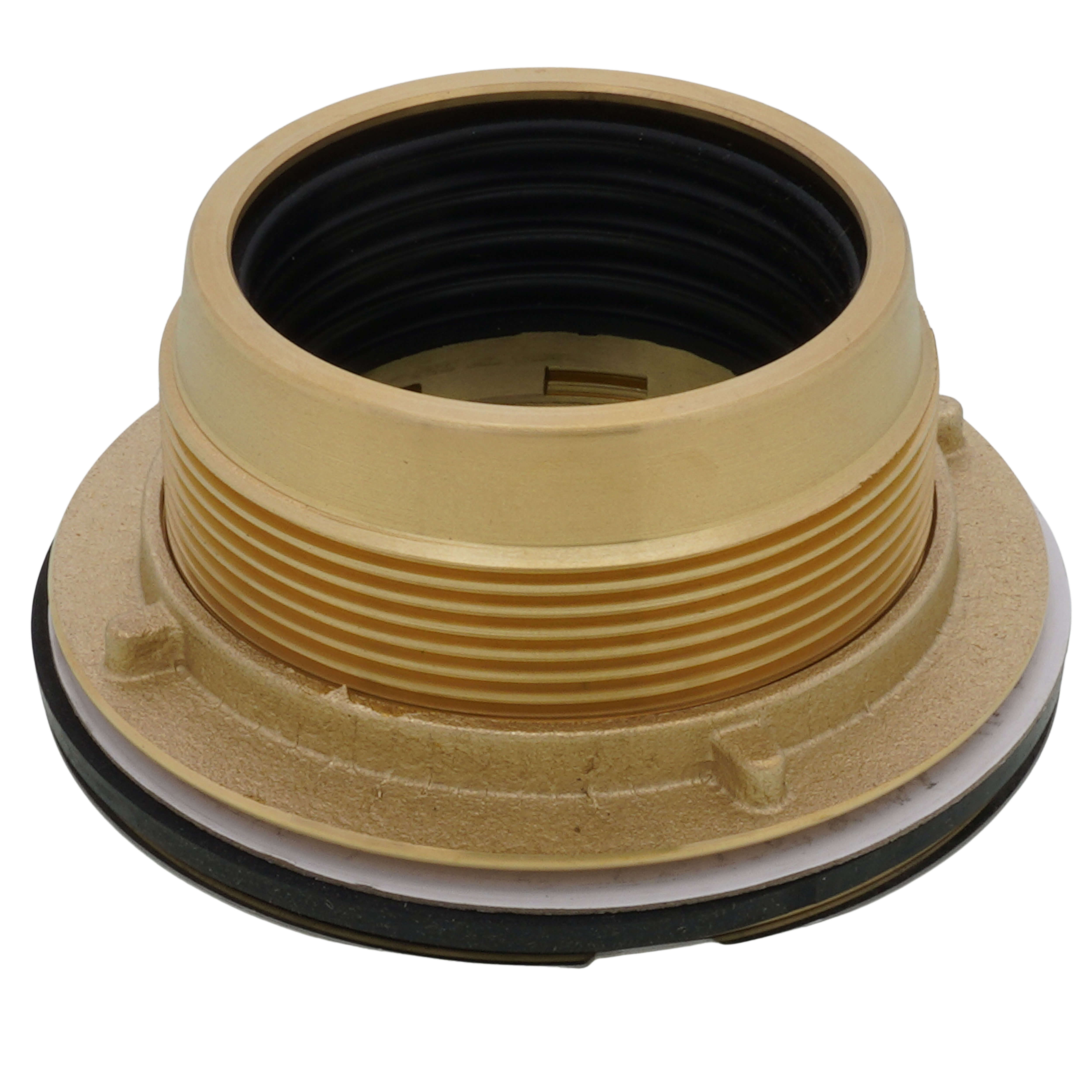 WAL-RICH Wal-Rich 0523004 Brass No-Caulk Shower Drain 2 Inch