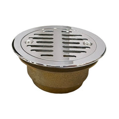 WAL-RICH Wal-Rich 0521002 Chrome-Plated Brass Urinal Strainer IPS 2 IPS