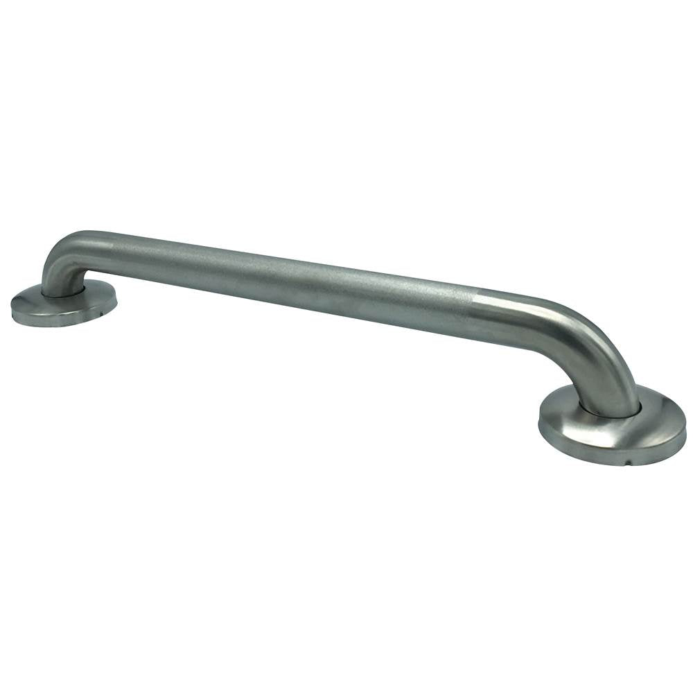 WAL-RICH Wal-Rich 1371008 1 1/2 inches x 36 inches stainless steel peened finish grab bar