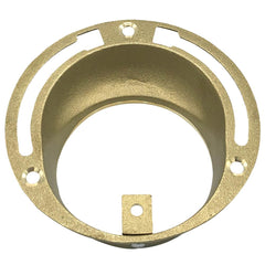 WAL-RICH Wal-Rich 1353002 offset brass closet flange 4 inch 1.375 inch offset